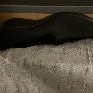 Ecco finola color black the size is 8-8.5